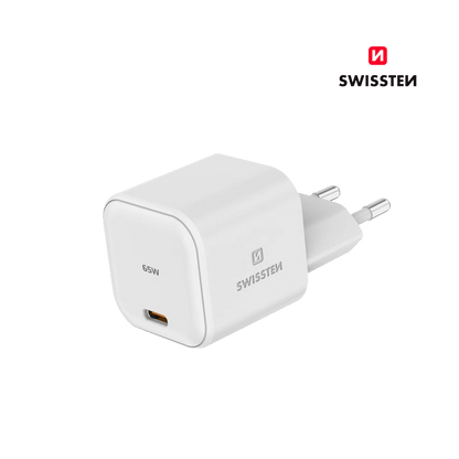 Carregador USB-C GaN 65W Swissten