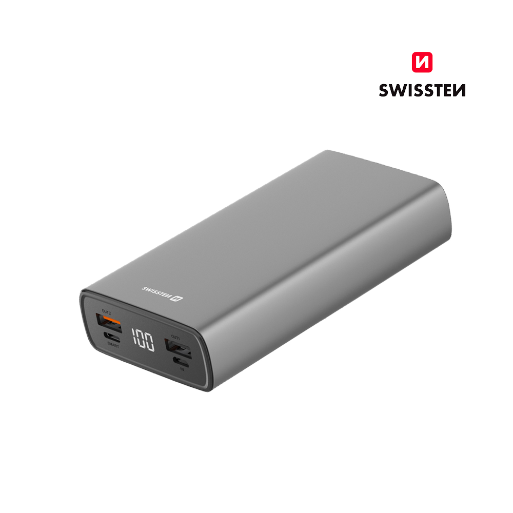 Power Bank 20000 mAh 20W Power Delivery Swissten