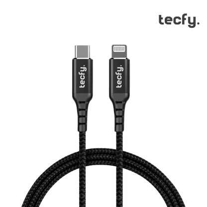 Cabo 1.5M USB-C para Lightning TECFY