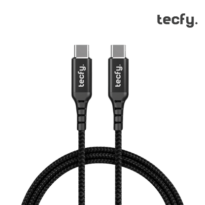 Cabo 1.5M USB-C para USB-C TECFY