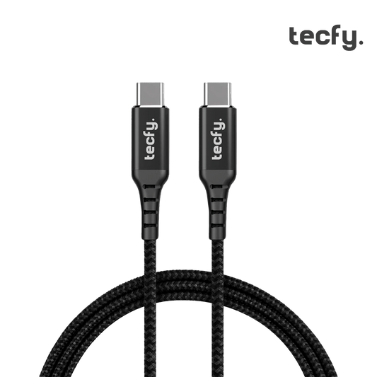 Cabo 1.5M USB-C para USB-C TECFY