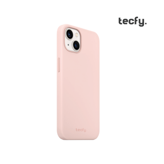 Capa Liquid Silicone Pink para iPhone TECFY